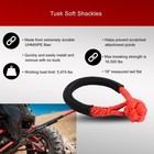 Tusk Utv Kinetic Recovery Kit With Nylon Tow Rope And Shackles Stage 1