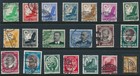 Stamp Germany Year 1934 Set Wwii Airmail Workers Saar Hindenburg U