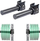 Olympic Weight Plates Holder Power Rack Attachment Weights Storage Rack  Fit    