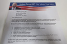 2007 - Federal Election Letter - Australian Labor Party - Lindsay Tanner - Melb 