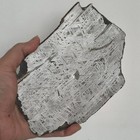 Aletai Iron Meteorite 380 3 Grams Thin Cut Slabs Fusion Crust Etch Glaze Seal