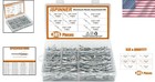 Versatile Aluminum Pop Rivets Assortment - 60  Pieces For Every Application