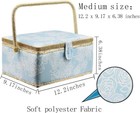 Large Sewing Basket With Accessories Sewing Organizer Box With Supplies Diy Sewi
