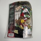 Bucilla 86054 Santa Paws Felt Christmas Stocking Kit Dog Puppy New 18 