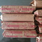 18 Rolls Of Lincoln Wheat Pennies Lot 50 Pennies roll  See Description For Years