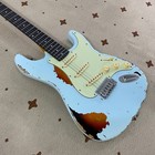 Vintage Electric Guitar Custom Shop Stratocaster Heavy Relics Alder Body
