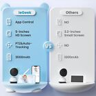 Iegeek 5   Wifi Video Baby Monitor Camera And Audio  night Vision 2-way Talk ptz
