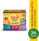 Seafood Selects Wet Cat Food Variety Pack 2 75 Ounce Cups 24 Pk Meow Mix Pets