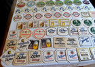 Vintage Drink   Beer Cardboard Coasters-lot 80-from Around The World