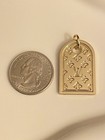 Louis Vuitton Zipper Pull Button Charm  double Sided 