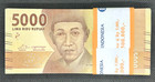 2016 Indonesia 5000 Rupiah P-156 Lot Pack Bundle Of 97 Notes Dancer Unc