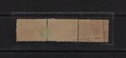 Egypt 1874 Sg 36e Perf 13 X 13 Strip Of Three Neat Perfs