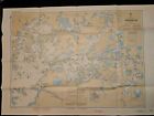 1980 Canadian Hydrographic Services Nautical Map Sabaskong Bay  6214 Canada