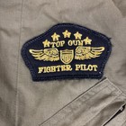 Top Gun Fighter Pilot Rothco Flight Suit Youth Xl Green Halloween Costume