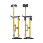 Aluminum Drywall Stilts Tool 24-40   Adjustable -taping Painting Painter Yellow