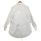 Cos Women s Ivory Cream Long Sleeve Tie Waist Shirt Blouse Tunic Size 36