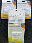4 Pk Medela Contact Nipple Shield 16mm Xs Size   Latch Difficulties  Sore Nipple