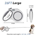 Retractable Dog Leash 30 Ft  Heavy Duty Dog Leash For Dogs Up To 77 Lbs