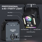 Dj Laser Disco Light Dmx Strobe Rgb Beam Led Stage Effect Lighting Club W remote
