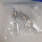 Darice Home For The Holidays Clear Bulb Ornaments Craft Supplies New 12 Piece