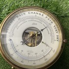 Vintage Schatz Barometer Thermometer  German Royal Mariner Compensated