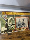 Vtg Mexican Lobby Card Poster El Guardian Enmascarado Rare
