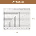 Slotted Quilting Rule 17-3 4in X 22in  Xl Rulers And Templates Cutting  Crafting
