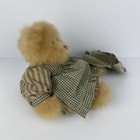 Russ Berrie Pennington Teddy Bear Plush Honey Brown 25cm Dress Hat No  2817 Tags