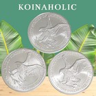  3  2024 1 Oz  1 American Silver Eagle Coins  bu   999 Fine  Fast Ship      