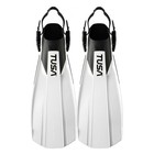 Tusa Liberator White Scuba Diving Fins  sf-0113-w 