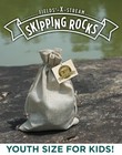 Youth Size Fields-x-stream Skipping Rocks W burlap Bag  Stocking Stuffer Idea 