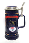 2004 Pabst Blue Ribbon Beer 160th Anniversary Lidded Stein