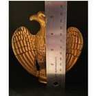 Vintage American Brass Metal Eagle Flag Pole Topper 5 5  Tall