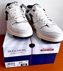 Men s Skechers Court Classics S-1992 Sneakers Shoes Natural black - New In Box