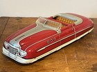 Vintage Marx Car Tin Litho Wind Up Toy Louis Marx Toys