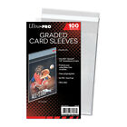 Pack 100 Ultra Pro Resealable Graded Card Sleeves Bags Fit Psa Bgs Sgc Slabs