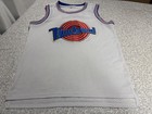 Space Jam Tune Squad Lola Bunny  10 Stitched Basketball Jersey White Size Medium