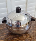 Vintage West Bend Penguin Ice Bucket W Lid Hot Cold Server Bakelite Handles Mcm