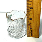 Gary   South Dakota Sd - Antique Glass Souvenir Shot Cut Glass Cup