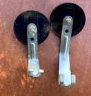 Oem Schwinn Rear front Caliper Mounted Clear Reflectors 1980s