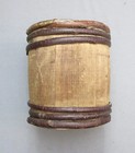 Small Wooden Powder Keg Or Barrel - 19th Century
