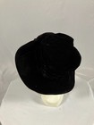 Vintage Wide Brim Picture Hat 13 Inch Brim Unlabelled Millinery Statement