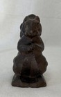 Vintage Bronze Squirrel Figurine - Detailed Collectible Sculpture  6  X 4  X 3 