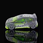 2018 Hot Wheels 2012 Ford Fiesta   Checkmate 9 9   Pawn   Black   Green 1 64