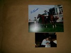 1973 Kentucky Derby Winner Secretariat Signed 8x10-ron Turcotte