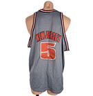 Vintage New Jersey  5 Sleeveless Jersey Mens Tank Top Size 54 Gray Us Team