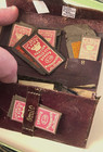 Vintage Sewing Needles Sharps John English   Co  Leather Folder  Many Size S
