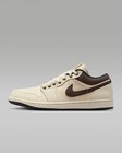 Nike Jordan 1 Low Premium Ib8058-110 Pale Ivory Off White Baroque Brown