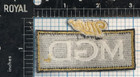 Vintage Miller Genuine Draft Mgd Beer Advertising 3  Iron On Embroidered Patch