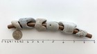 6 Holey Long Tube Rocks Hag Stones Adder Fairy Natural Beach Large 3 8    Hole  n